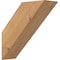 Ekena Millwork 3 1/2"W x 10"D x 10"H Traditional Smooth Knee Brace, Western Red Cedar BRC04X10X10TRA00SWR - alternate 1